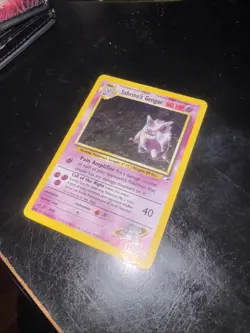Pokemon TCG Sabrina's Gengar Holo Rare Card 14/132 Gym Heroes Series - Image 2