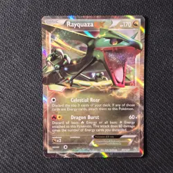 Pokemon TCG Rayquaza EX 85/124 Dragons Exalted Ultra Rare Card NM - Image 2