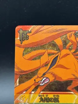 The Nine-Tailed Fox Spirit Kurama No. 153 Naruto Card Game Bandai Japanese - Image 3