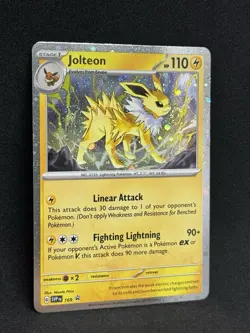 Pokemon Prismatic Evolutions Promo Cards Eeveelutions Promo Holos All 3 - Image 1
