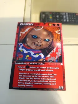Scarefest TCG Trading Card Game Chucky Childs Play - Image 1