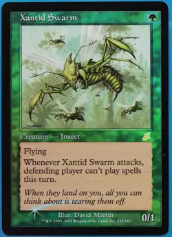 Xantid Swarm FOIL Scourge PLD Green Rare MAGIC MTG CARD (ID# 509634) ABUGames - Image 1