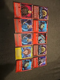 Scarefest TCG Trading Card Game Friday The 13th Jason Voorhees 10 Card Lot - Image 1