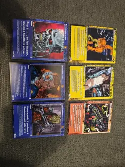 Scarefest TCG Trading Card Game Aliens. Terminator, Predator 6 Card Lot - Image 1