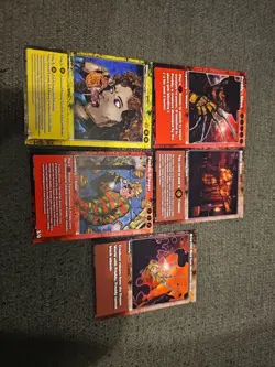 Scarefest TCG Trading Card Game A Nightmare On Elm Street Freddy Krueger 5 Card - Image 1