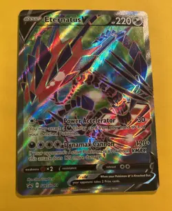 Eternatus V SWSH044 SWSH: Sword & Shield Promo Cards Holo - Image 1
