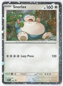 Snorlax - Holo Promo SV: Scarlet & Violet Promo Cards 122 NM - Image 1