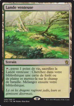 Lande venteuse KTK - Windswept heath - Khans of Tarkir - Magic mtg- - Image 1