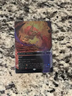 Needle Spires (0120) (Borderless) (Galaxy Foil) - Image 1