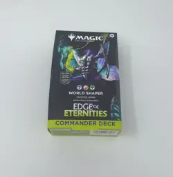 Magic the Gathering-Edge of Eternities Commander Deck - World Shaper SEALED - Image 1