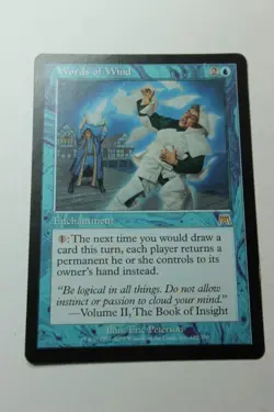 MTG Words of Wind x1- -Onslaught-Lightly Played - Image 1