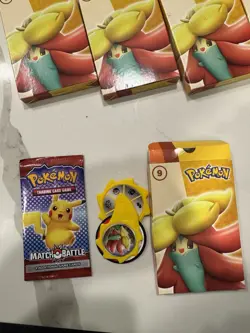 9x 2022 Pokemon Match Battle McDonalds Promo Sealed Booster Pack 24910-01 - Image 2
