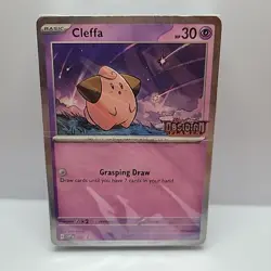 Pokemon Obsidian Flames Pre Release Build And Battle Cleffa Deck Sealed - Image 1