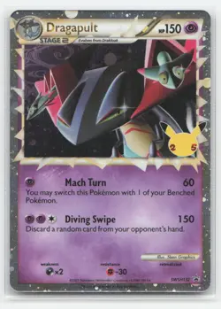 Pokemon Dragapult (Prime) - Holo - SWSH: Sword & Shield Promo Cards SWSH132 - NM - Image 1