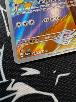 Lickitung 180/162 Pokemon TCG S&V Temporal Forces Illustration Rare English - Image 2