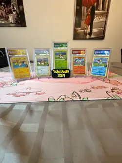 Pokemon 2020 Futsal On The Ball Complete Set Ace Grading 9 Pikachu Eevee - Image 1