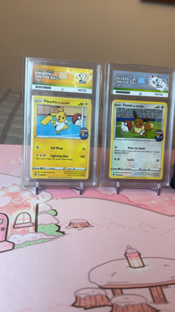 Pokemon 2020 Futsal On The Ball Complete Set Ace Grading 9 Pikachu Eevee - Image 2