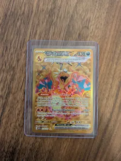 Charizard ex 228/197 - Gold Hyper Rare Obsidian Flames - English - Pokemon TCG - Image 1