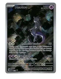 2023 Mewtwo 052 Scarlet & Violet Promo Holo Pokemon TCG-- READ - Image 1