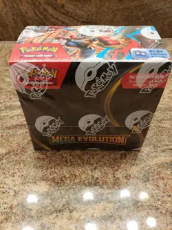 NEW Factory Sealed Mega Evolution Enhanced Booster Box (36 Packs) Pokemon TCG - Image 1