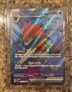 N's Zoroark ex 175/159 Pokemon Scarlet & Violet Journey Together Ultra Rare - Image 1