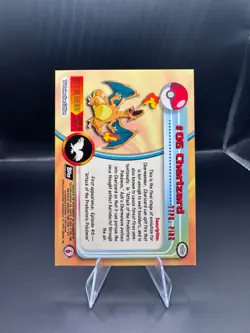 topps Pokemon TV Animation Edition Series 1 Non Holo #06 Charizard #6 - Image 2