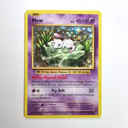 Mew 53/108 Holo Rare Evolutions LP/NM Pokemon Card - Image 1