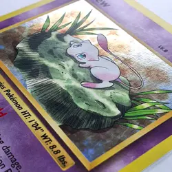 Mew 53/108 Holo Rare Evolutions LP/NM Pokemon Card - Image 2