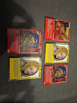 Scarefest TCG Trading Card Game The Texas Chainsaw Massacre 5 Card Lot - Image 1