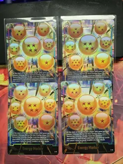 Energy Marker E-05 GOLD Promo Dragon Ball Super Fusion World Eng Card 🔥🔥 - Image 1