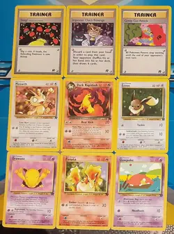 18 Pokemon Cards- Unlimited Team Rocket WoTC 1999-2000 Excellent Condition Bulk - Image 2