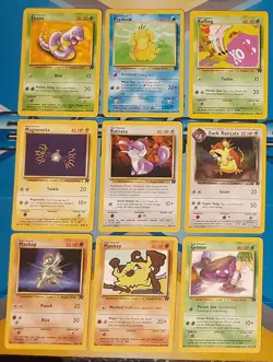 18 Pokemon Cards- Unlimited Team Rocket WoTC 1999-2000 Excellent Condition Bulk - Image 4