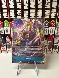 NM Issho EB04-022 OP14 Alternate Art Azure Sea's Seven One Piece Card English - Image 1