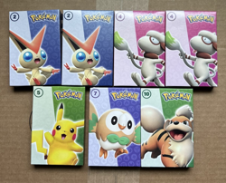7x 2022 Pokemon Match Battle McDonalds Promo Booster Card Boxes 7 Packs - Image 1