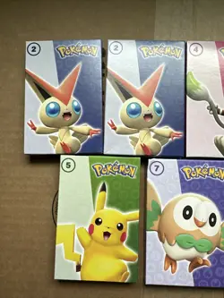 7x 2022 Pokemon Match Battle McDonalds Promo Booster Card Boxes 7 Packs - Image 2
