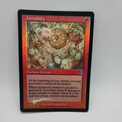 Incendiary Foil x1 - Urza's Destiny - MTG - Near Mint (Copy 1) - Image 2