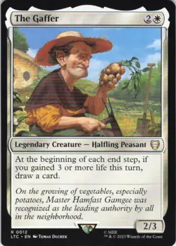 MTG The Gaffer (12) | NM | Commander: The Lord of the Rings {LTC} - Image 1