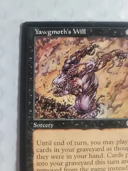 Magic The Gathering Yawgmoth's Will from Urza's Saga #171 - Rare - Image 3