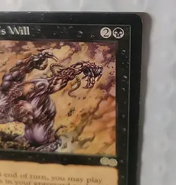 Magic The Gathering Yawgmoth's Will from Urza's Saga #171 - Rare - Image 5