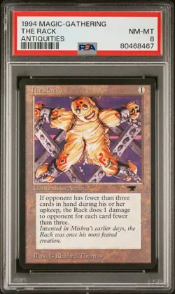 The Rack - Antiquities - MTG - NM to MINT - PSA 8 - Image 1