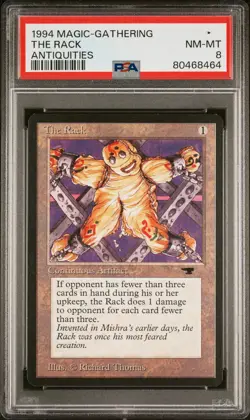 The Rack - Antiquities - MTG - NM to MINT - PSA 8 - Image 1