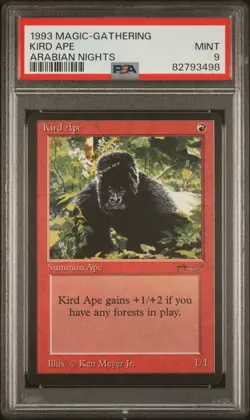 Kird Ape - Arabian Nights - MTG - Mint - PSA 9. More MTG in Store - Image 1