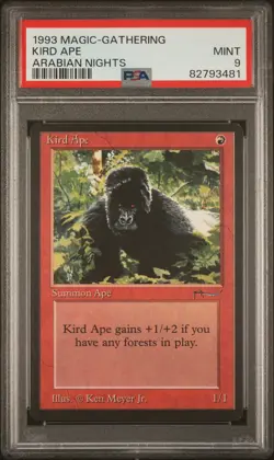 Kird Ape - Arabian Nights - MTG - Mint - PSA 9. More MTG in Store - Image 1