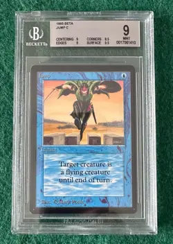 Jump - BETA - MTG - BGS 9. MINT. More Vintage MTG In My Store. - Image 1