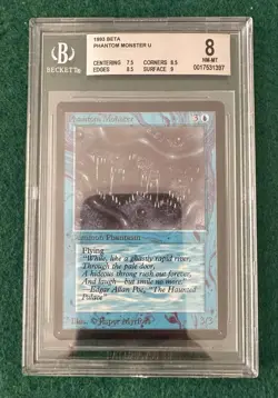 Phantom Monster - BETA - MTG - BGS 8. NM-MT. Beauty. More MTG In My Store. - Image 1