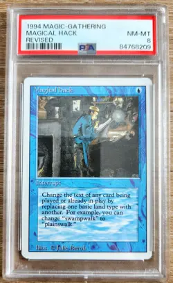 Magical Hack - Revised 3rd - MTG - PSA 8. More Vintage MTG In My Store. - Image 1