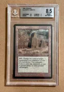 Alchor's Tomb - Legends - MTG - BGS 8.5. NM-MT+. Quad ++ - Image 1