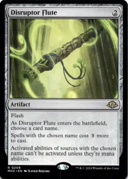 MTG Disruptor Flute (209) | NM | Modern Horizons 3 {MH3} - Image 1