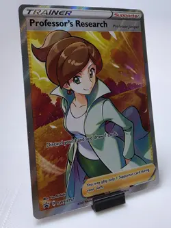 Professor's Research Professor Juniper SWSH152 Black Star Promo Holo Pokemon TCG - Image 4