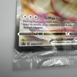 Pokemon TCG Eevee VMAX SWSH087 Black Star Promo Holo Sealed - Image 2